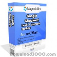 osCMax Google Checkout Level 1 payment module screenshot